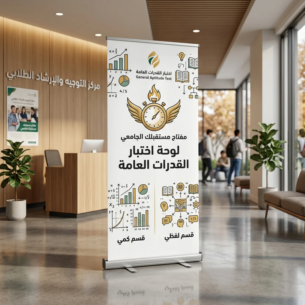 تصميم لوحة اختبار القدرات
