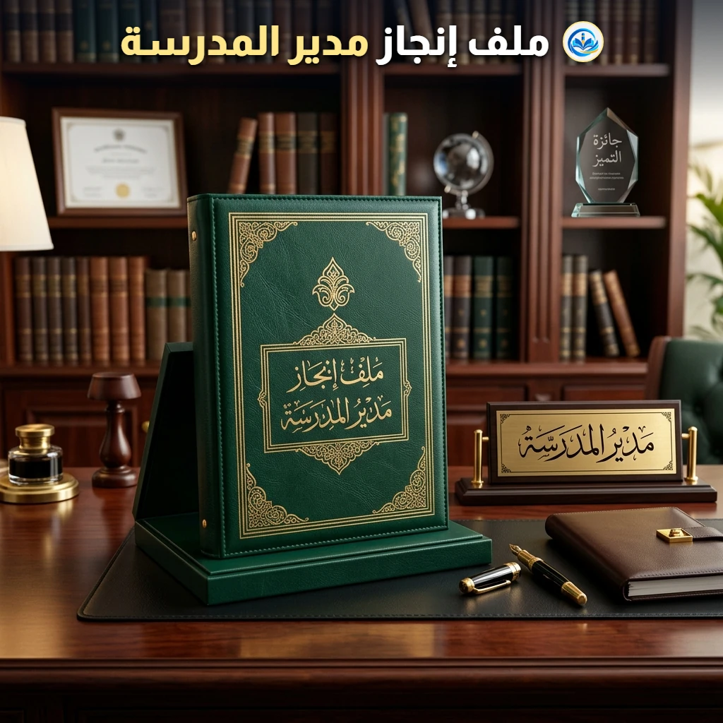ملف إنجاز مدير المدرسة