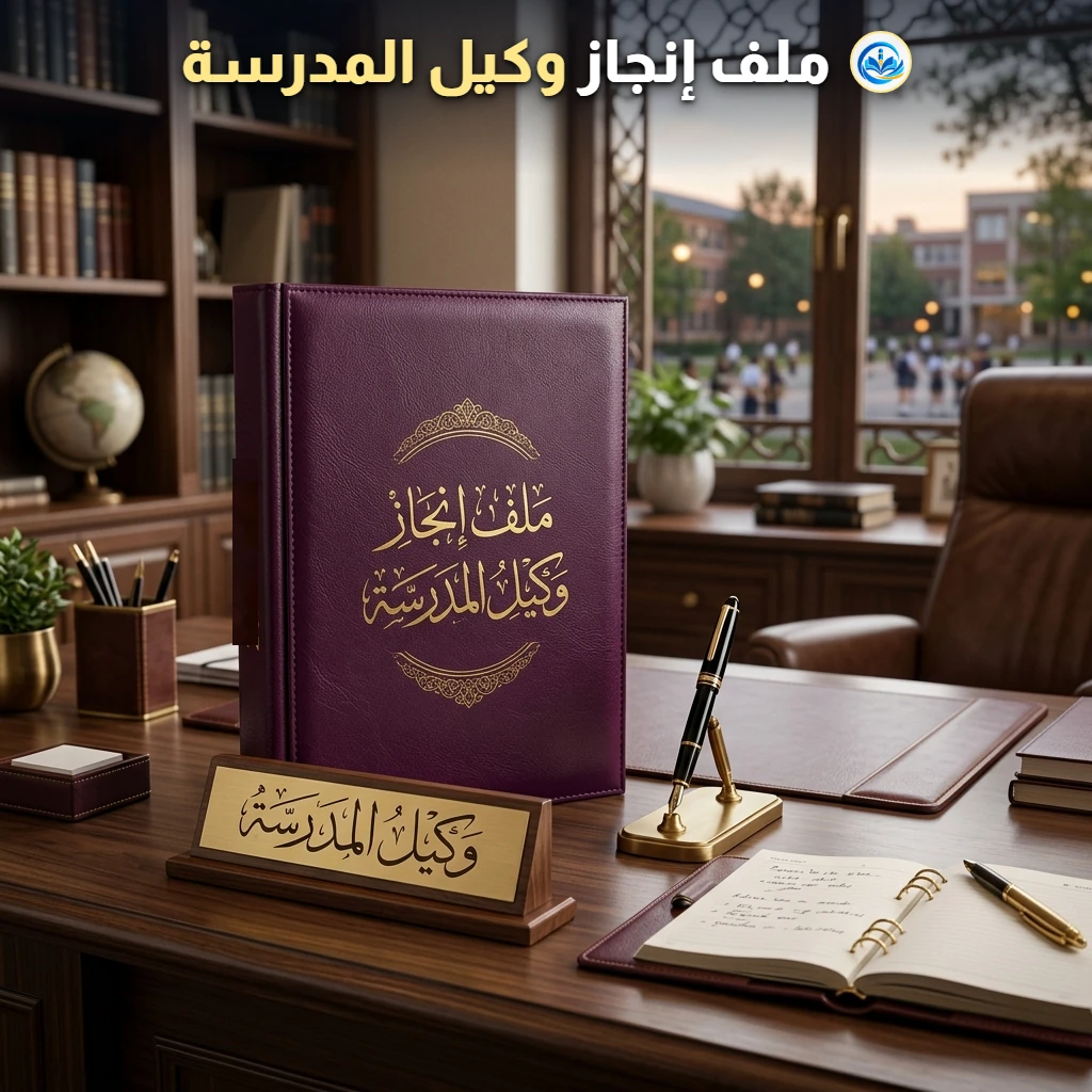 ملف إنجاز وكيل المدرسة