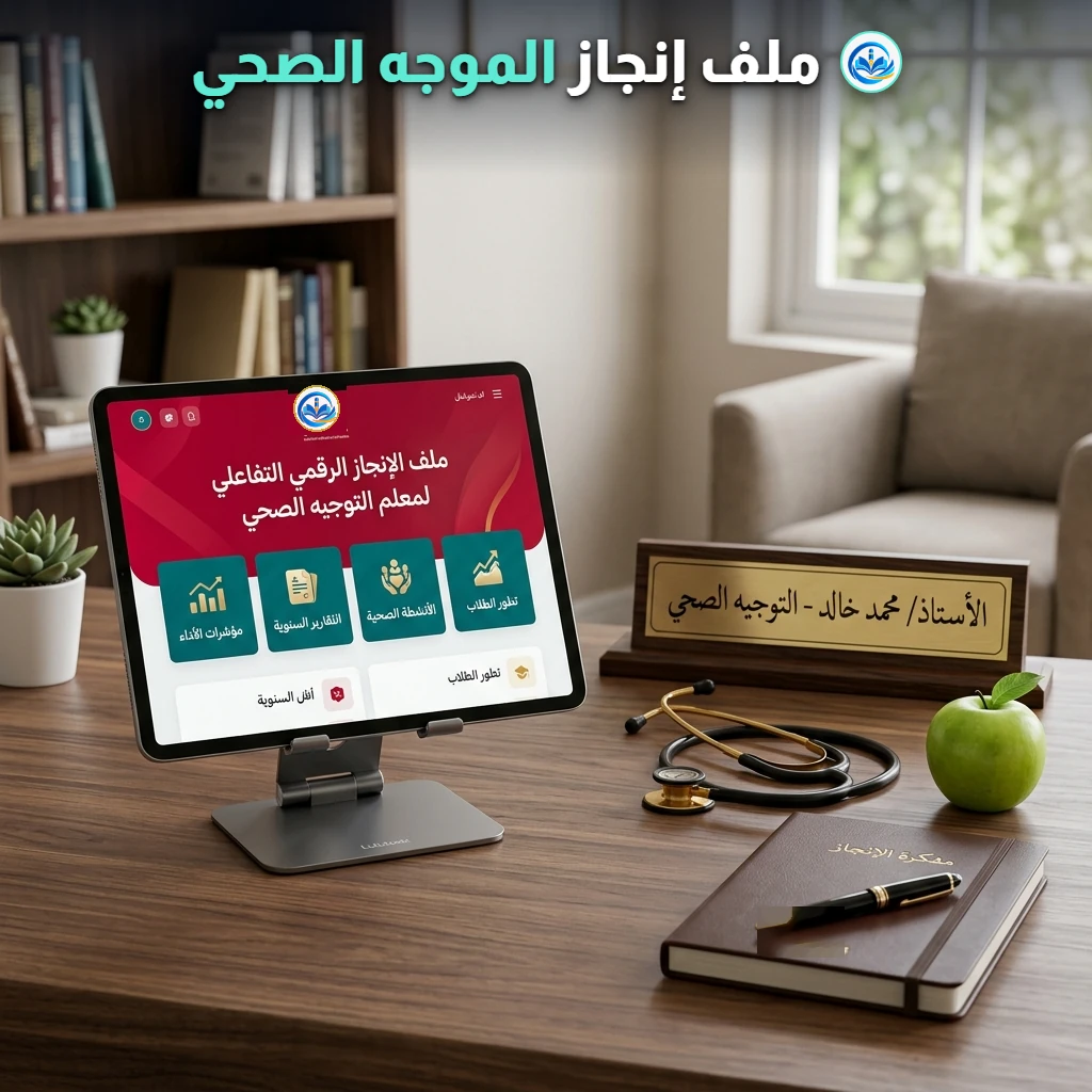 ملف إنجاز الموجه الصحي