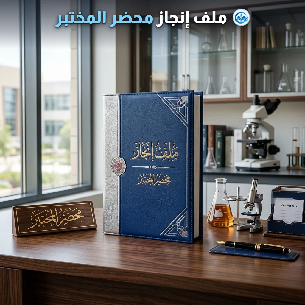 ملف إنجاز محضر المختبر